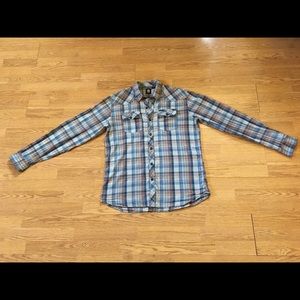 Men’s Element Plaid Button-down Shirt size XL